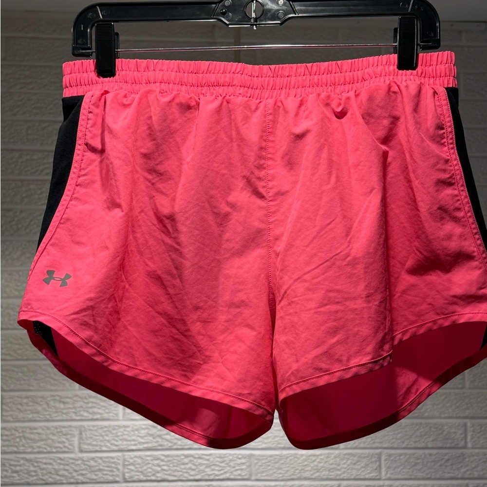 Under Armour Pink Athletic Shorts Lightweight Performance